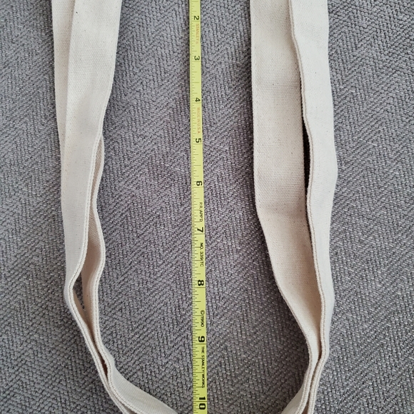 Brooklinen Cotton Canvas Vegan Shopping Shoulder Tote Bag - Picture 8 of 8